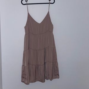Naked Zebra mini dress, Size L, Beige